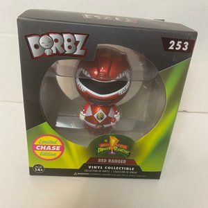 Funko Dorbz #253 Red Ranger Mettallic Chase Limited Edition